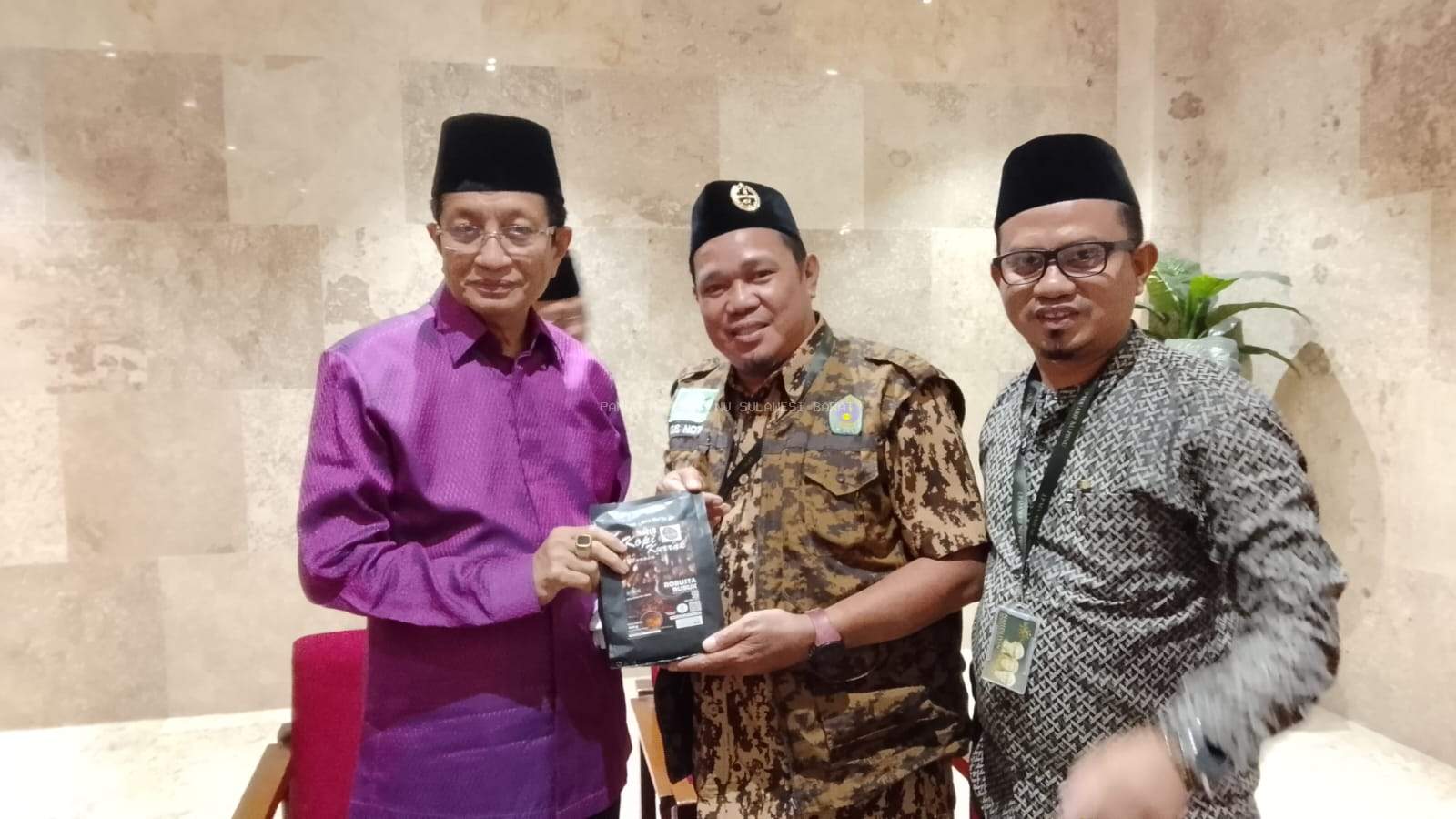 Ketua SAKO Pandu Ma’arif NU Sulbar Temui Kemenag RI, Rancang Keberhasilan Kemah Moderasi Beragama